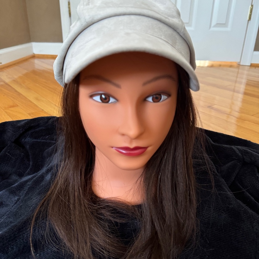 Tan women's cap